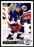 1992-93 Upper Deck Luciano Borsato . Winnipeg Jets #77
