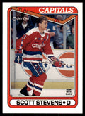 1990-91 O-Pee-Chee Scott Stevens . St. Louis Blues #211