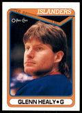 1990-91 O-Pee-Chee Glenn Healy . New York Islanders #400