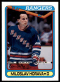 1990-91 O-Pee-Chee Miloslav Horava . New York Rangers #337