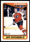 1990-91 O-Pee-Chee Jeff Chychrun . Philadelphia Flyers #465
