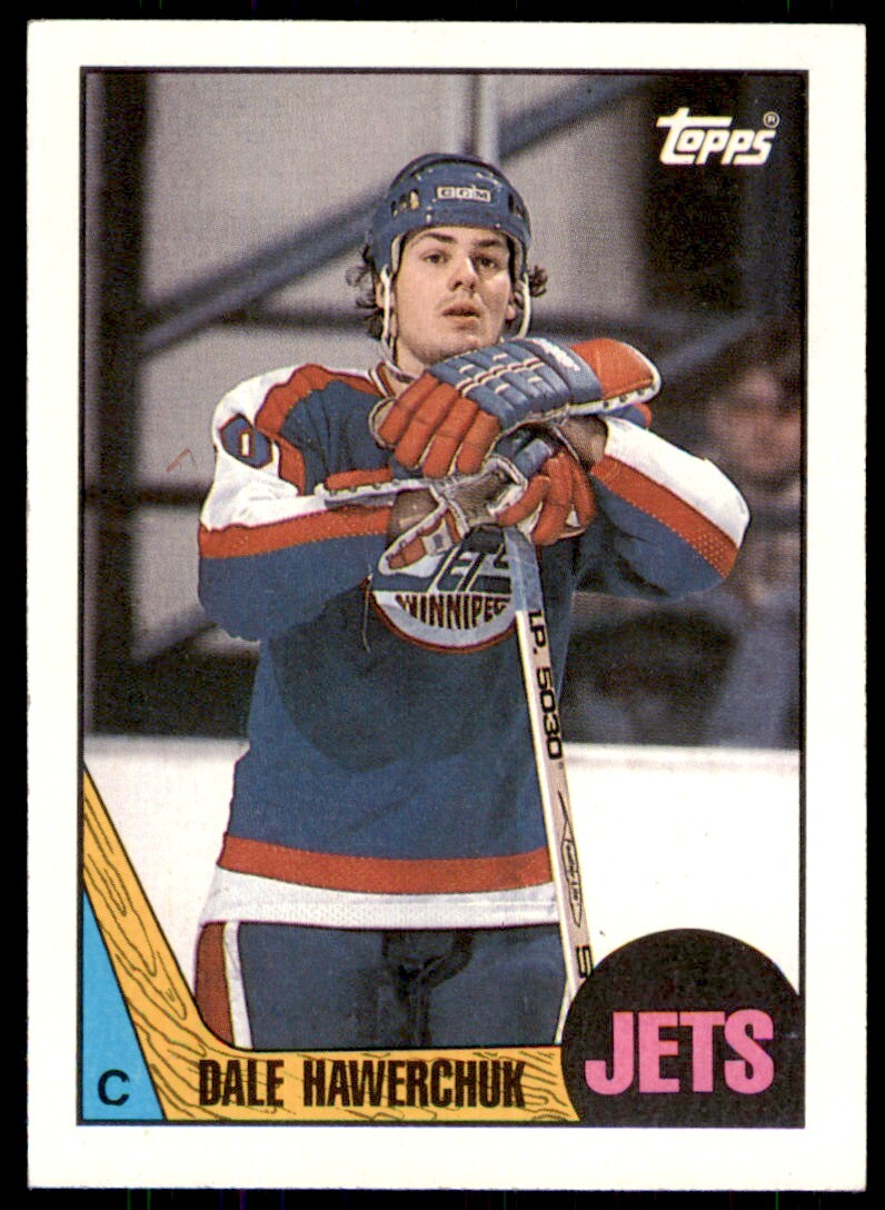 1987-88 Topps Dale Hawerchuk . Winnipeg Jets #149