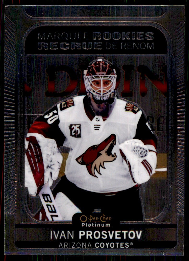 2021-22 O-Pee-Chee Platinum Ivan Prosvetov Hockey Cards #254