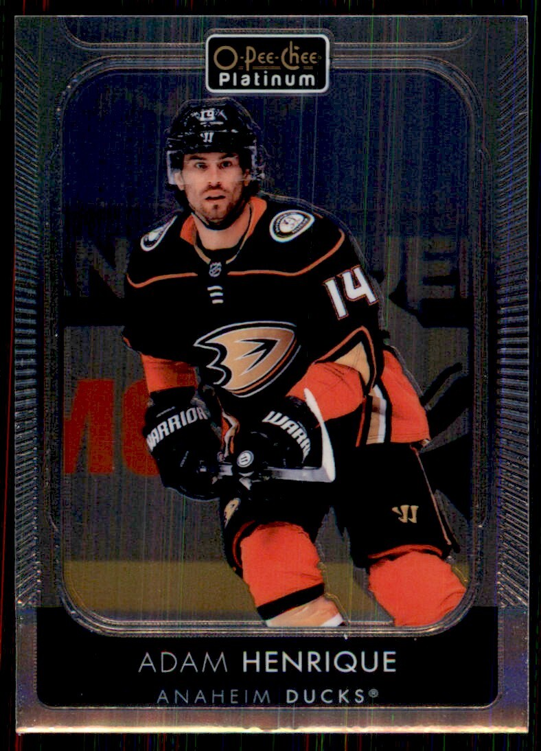 2021-22 O-Pee-Chee Platinum Adam Henrique A Hockey Cards #88