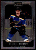 2021-22 O-Pee-Chee Platinum Brayden Schenn Hockey Cards #135