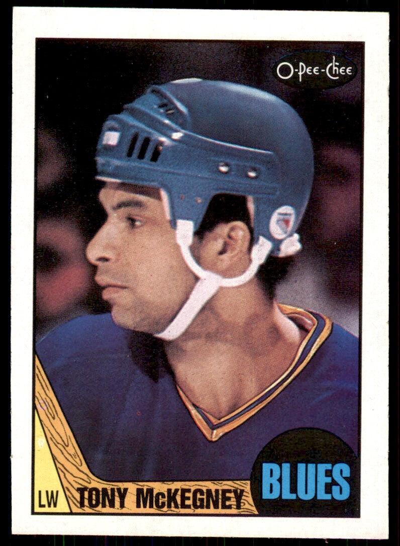 1987-88 O-Pee-Chee Tony McKegney . St. Louis Blues #172