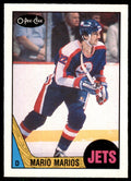 1987-88 O-Pee-Chee Mario Marois . Winnipeg Jets #220