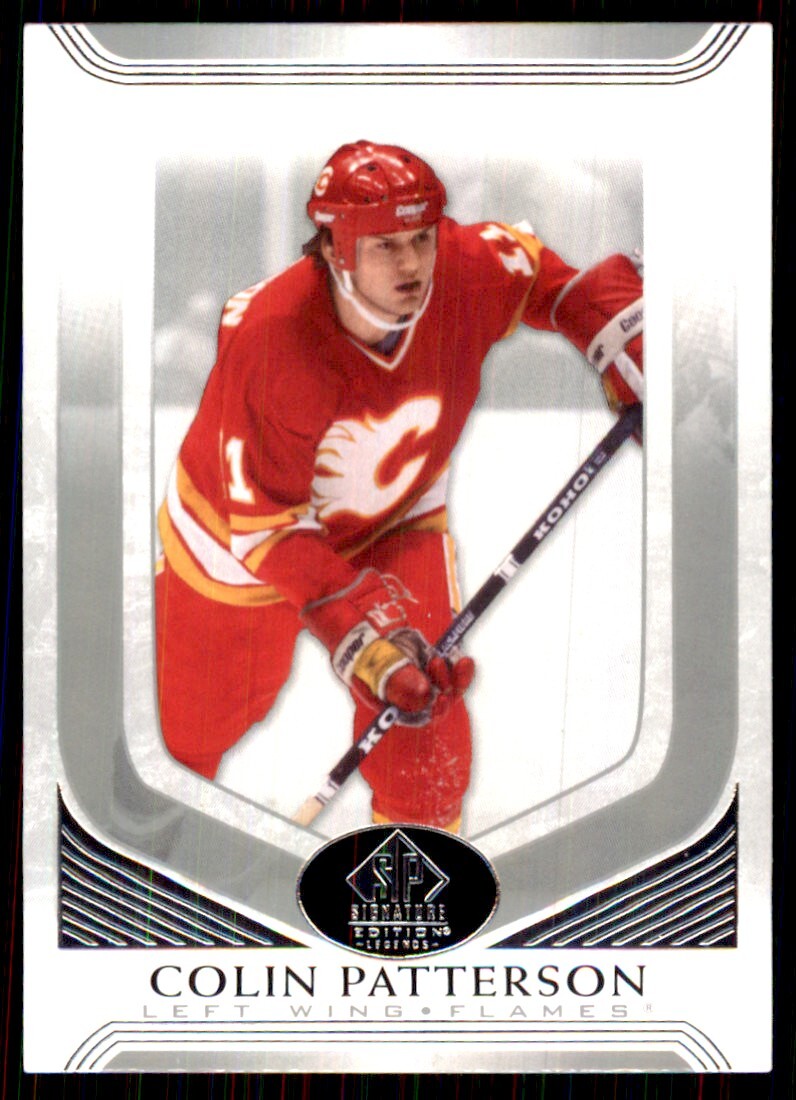2020-21 Upper Deck SP Legends Colin Patterson Hockey Cards #212