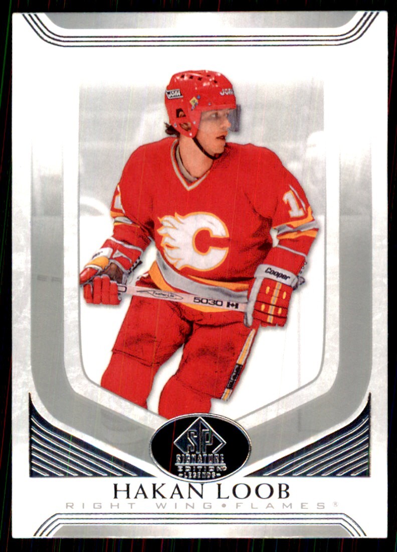 2020-21 Upper Deck SP Legends Hakan Loob Hockey Cards #168