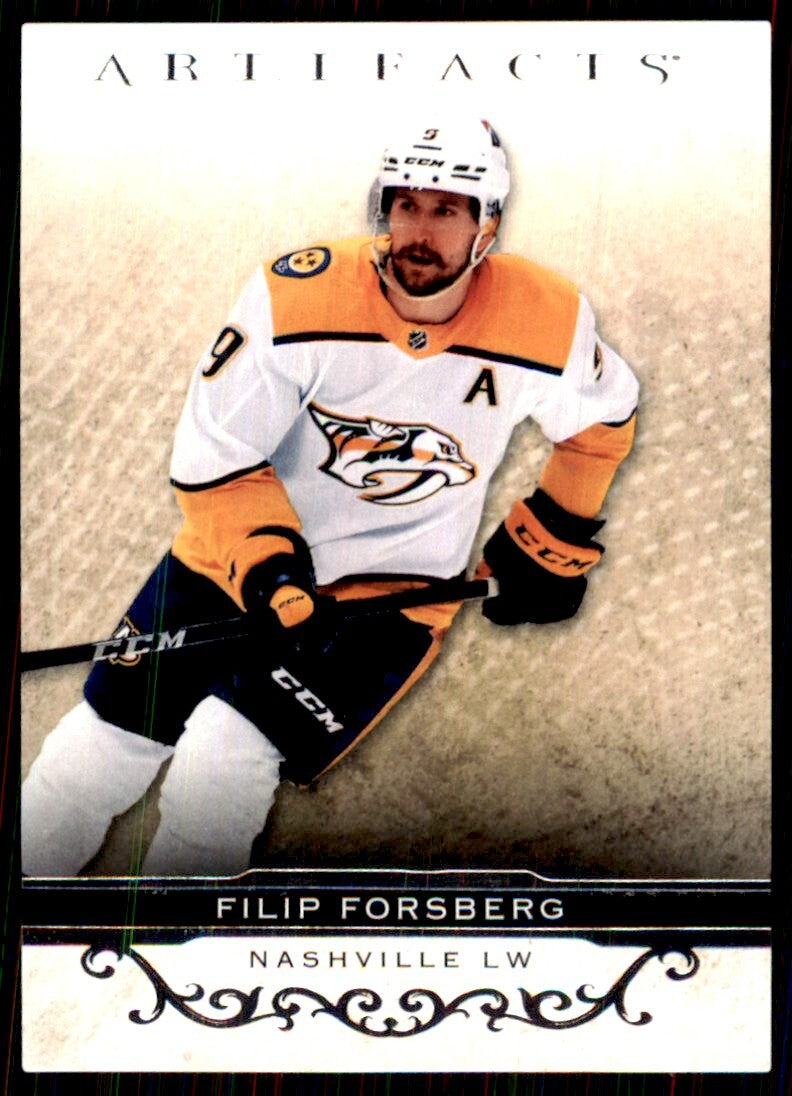 2021-22 Upper Deck Artifacts. Filip Forsberg Hockey Cards #99