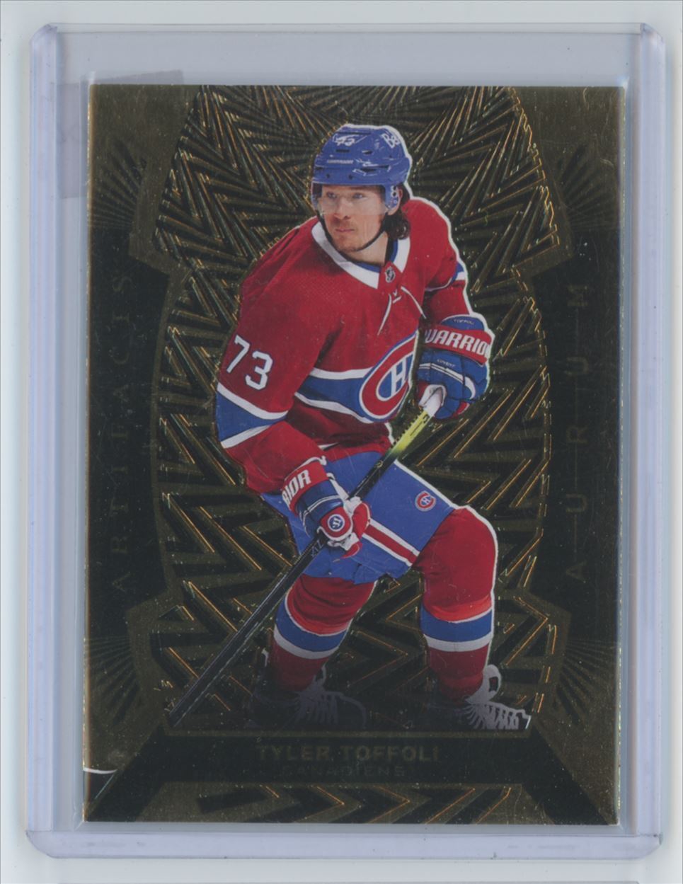 2021-22 Upper Deck Artifacts Aurum Tyler Toffoli #A-19