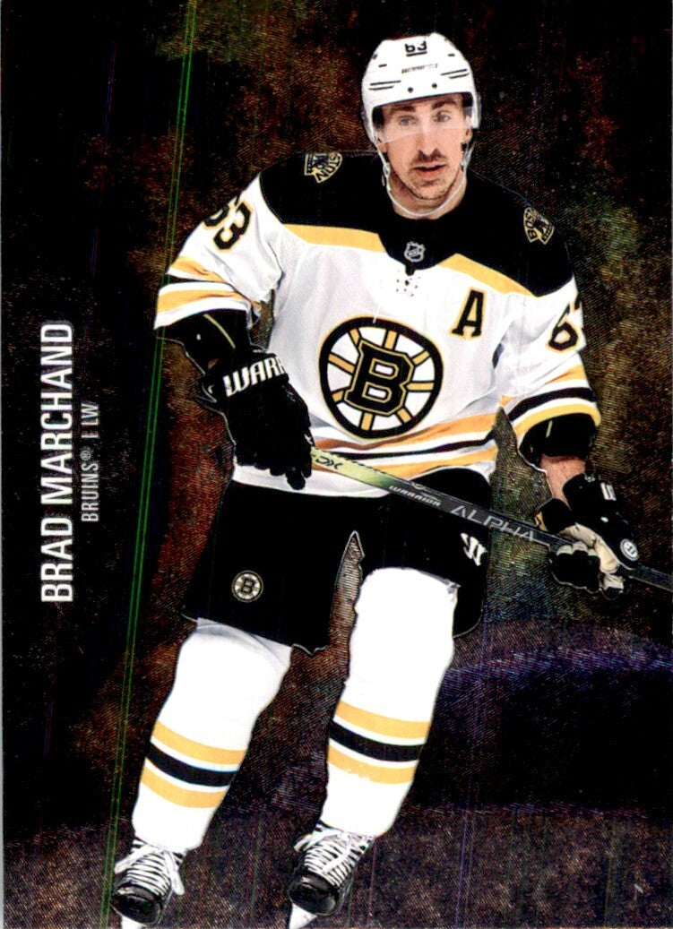 2021-22 Skybox Metal Brad Marchand Hockey Cards #15