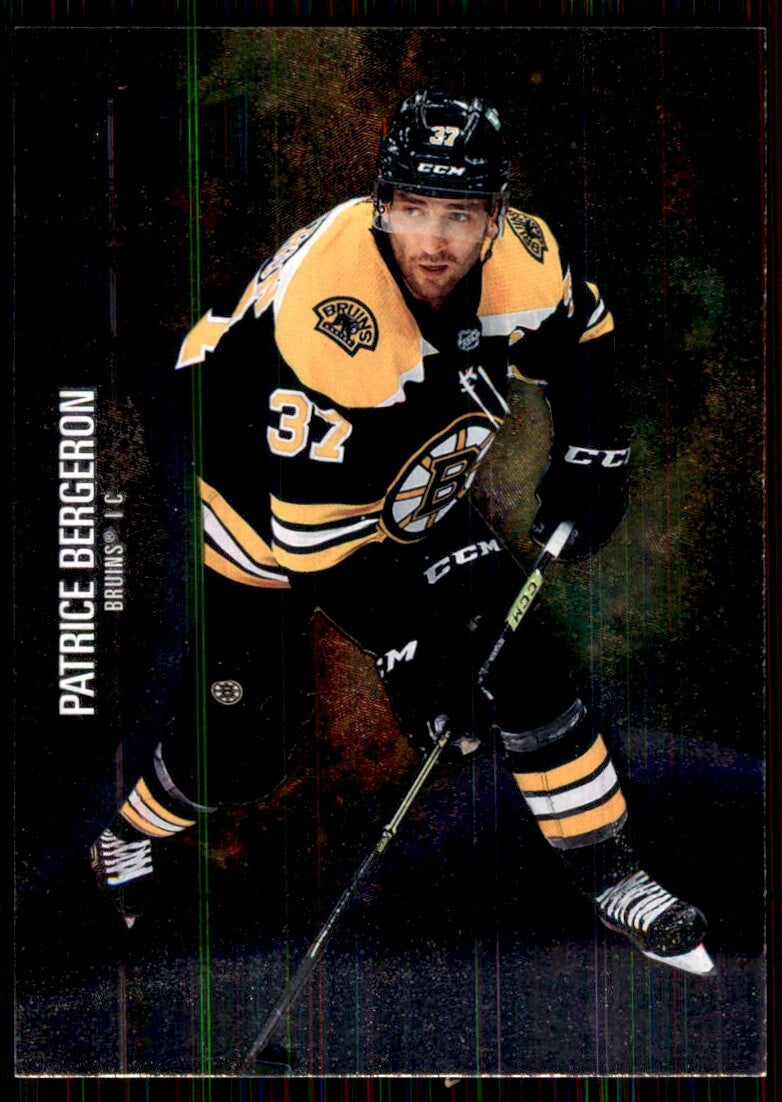 2021-22 Skybox Metal Patrice Bergeron Hockey Cards #76