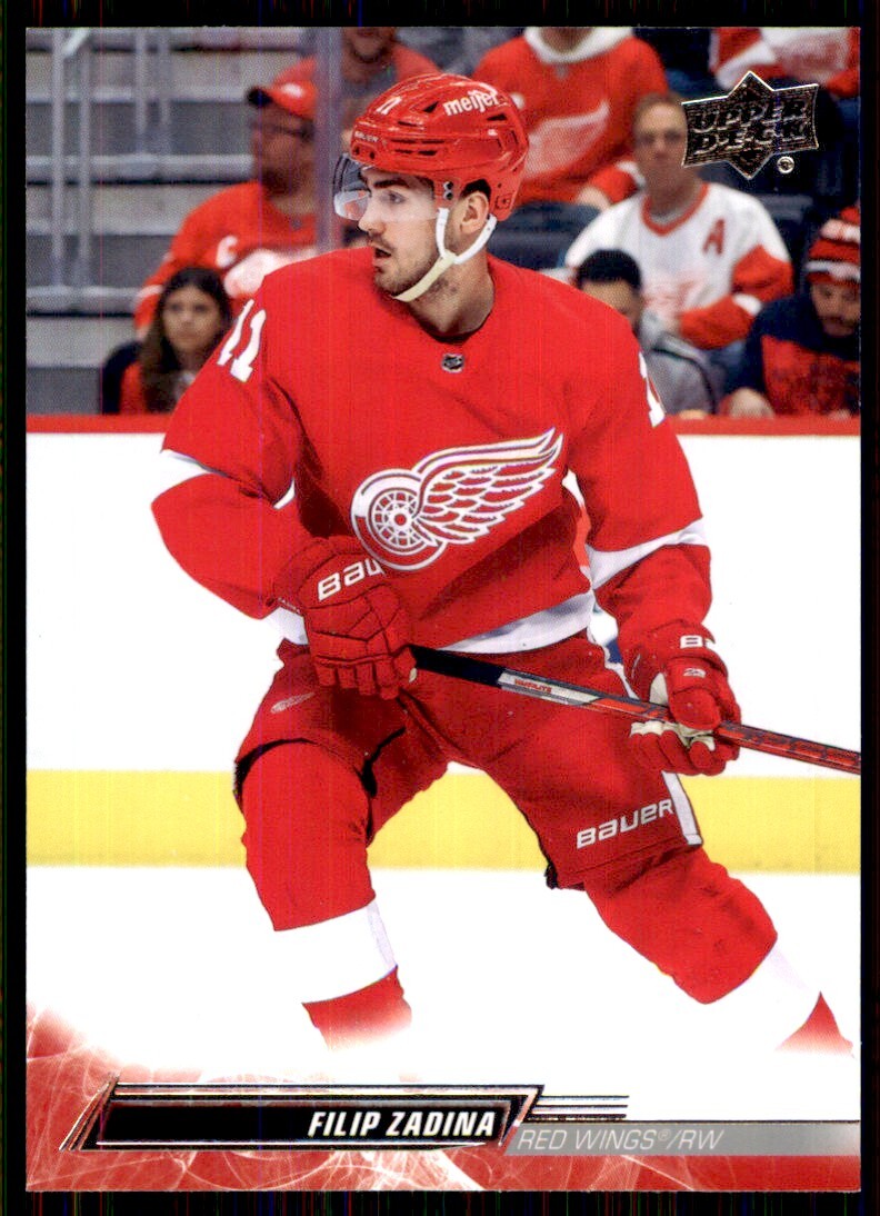 2022-23 Upper Deck Filip Zadina Hockey Cards #316