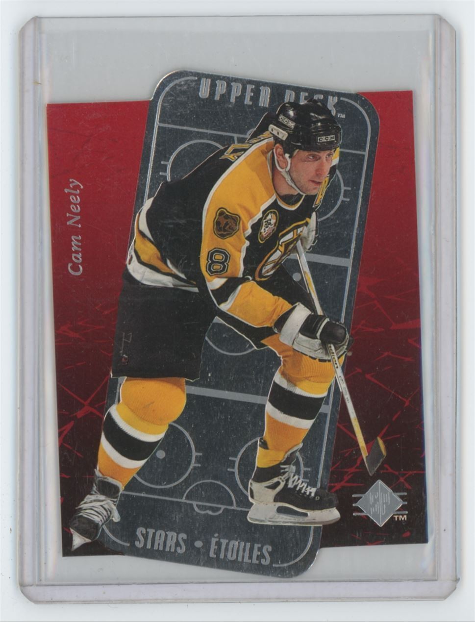 1996-97 Upper Deck Cam Neely Hockey Cards #E4