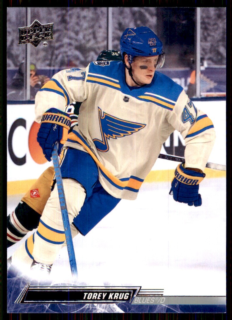 2022-23 Upper Deck. Torey Krug Hockey Cards #406