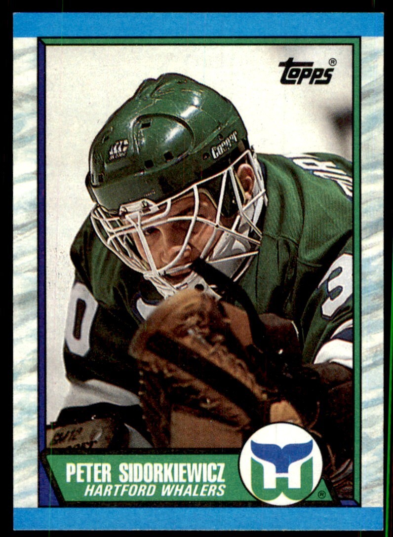 1989-90 Topps Peter Sidorkiewicz Hockey Cards #11