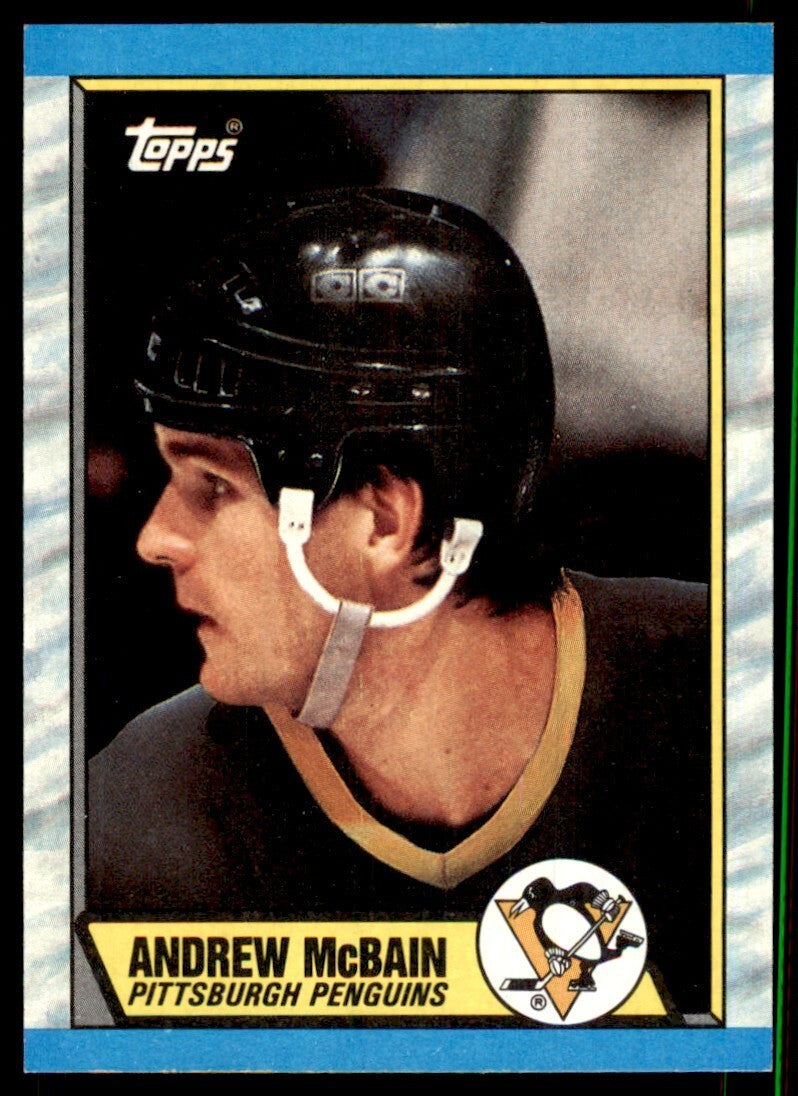 1989-90 Topps Andrew McBain Hockey Cards #38