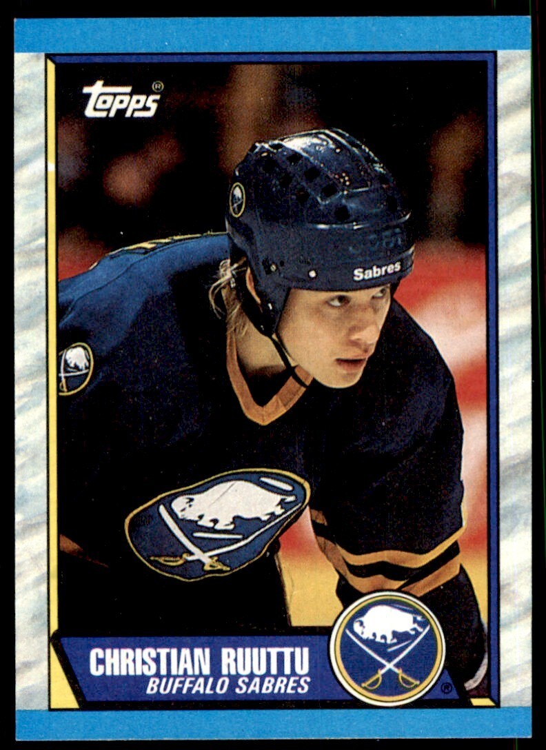 1989-90 Topps Christian Ruuttu Hockey Cards #68