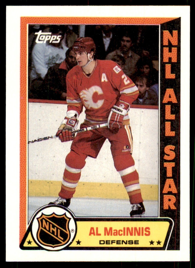 1989-90 Topps Al MacInnis Hockey Cards #4