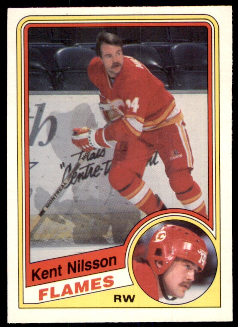 1984-85 O-Pee-Chee Kent Nilsson Hockey Cards #232