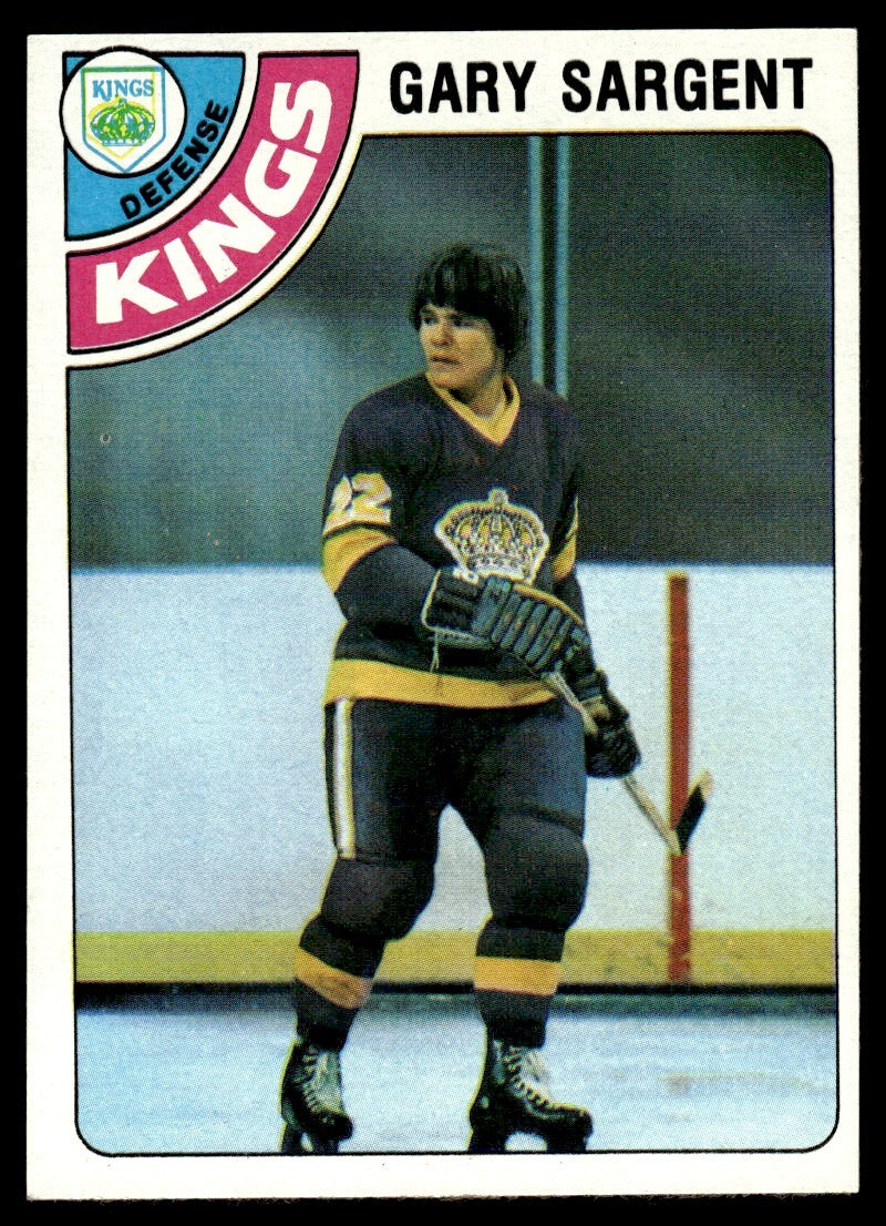 1978-79 Topps Hockey Card Gary Sargent Minnesota North Stars #37