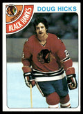 1978-79 Topps Hockey Card Doug Hicks B Chicago Blackhawks #228