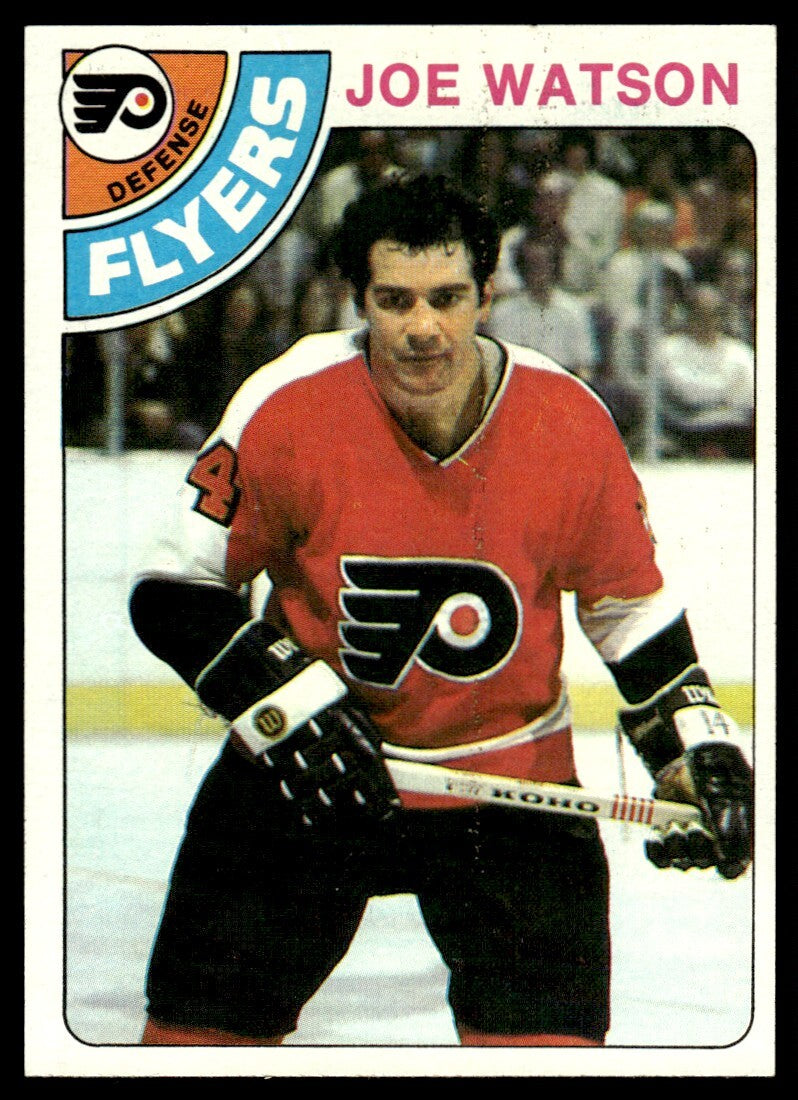 1978-79 Topps Hockey Card Joe Watson Philadelphia Flyers #43