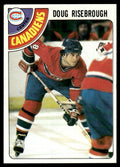 1978-79 Topps Hockey Card Doug Risebrough Montreal Canadiens #249