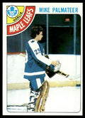 1978-79 Topps Hockey Card Mike Palmateer A Toronto Maple Leafs #160