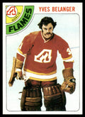 1978-79 Topps Hockey Card Yves Belanger g Atlanta Flames #44