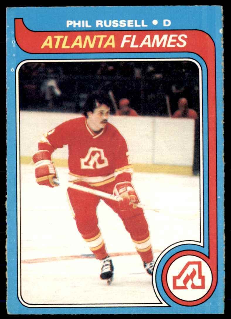 1979-80 O-Pee-Chee Phil Russell Atlanta Flames #143
