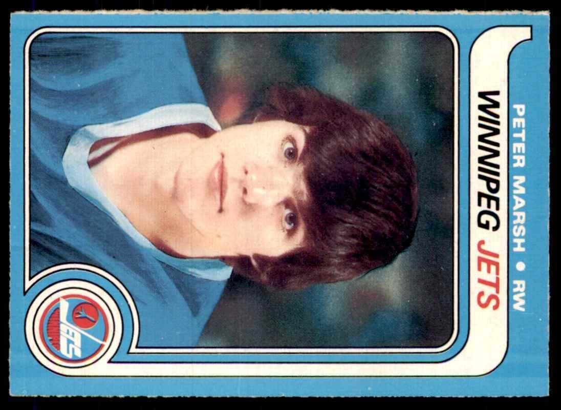 1979-80 O-Pee-Chee Peter Marsh Rookie Winnipeg Jets #147