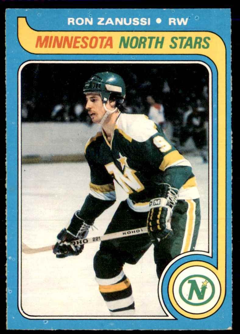 1979-80 O-Pee-Chee Ron Zanussi Minnesota North Stars #22