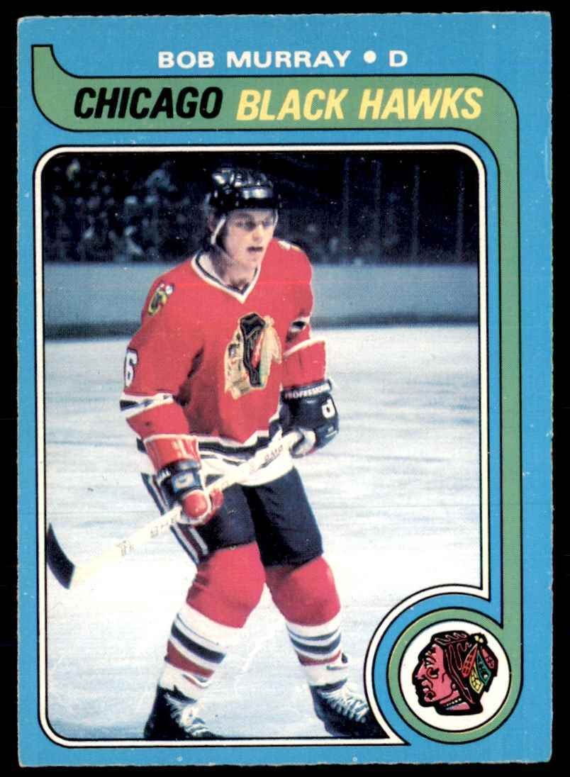 1979-80 O-Pee-Chee Bob Murray Chicago Blackhawks #55