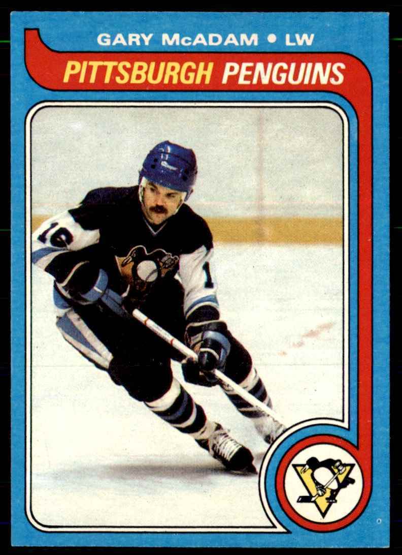 1979-80 Topps Gary McAdam / Pittsburgh Penguins #72