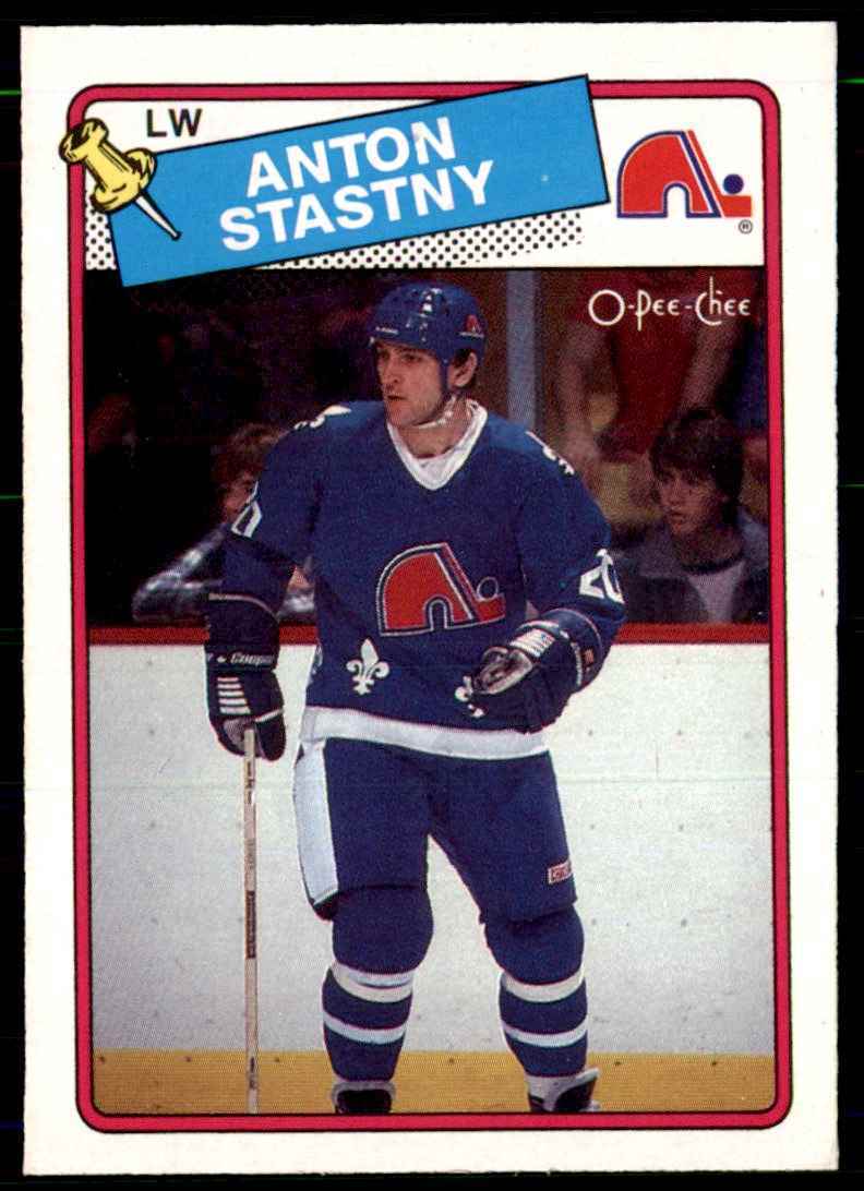 1988-89 O-Pee-Chee Anton Stastny Quebec Nordiques #98