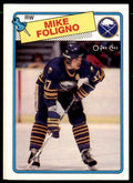 1988-89 O-Pee-Chee Mike Foligno Buffalo Sabres #184