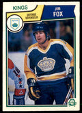 1983-84 O-Pee-Chee Jim Fox Los Angeles Kings #154