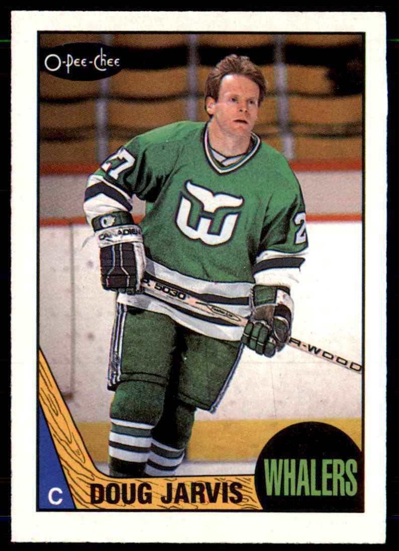 1987-88 O-Pee-Chee Doug Jarvis Hartford Whalers #95