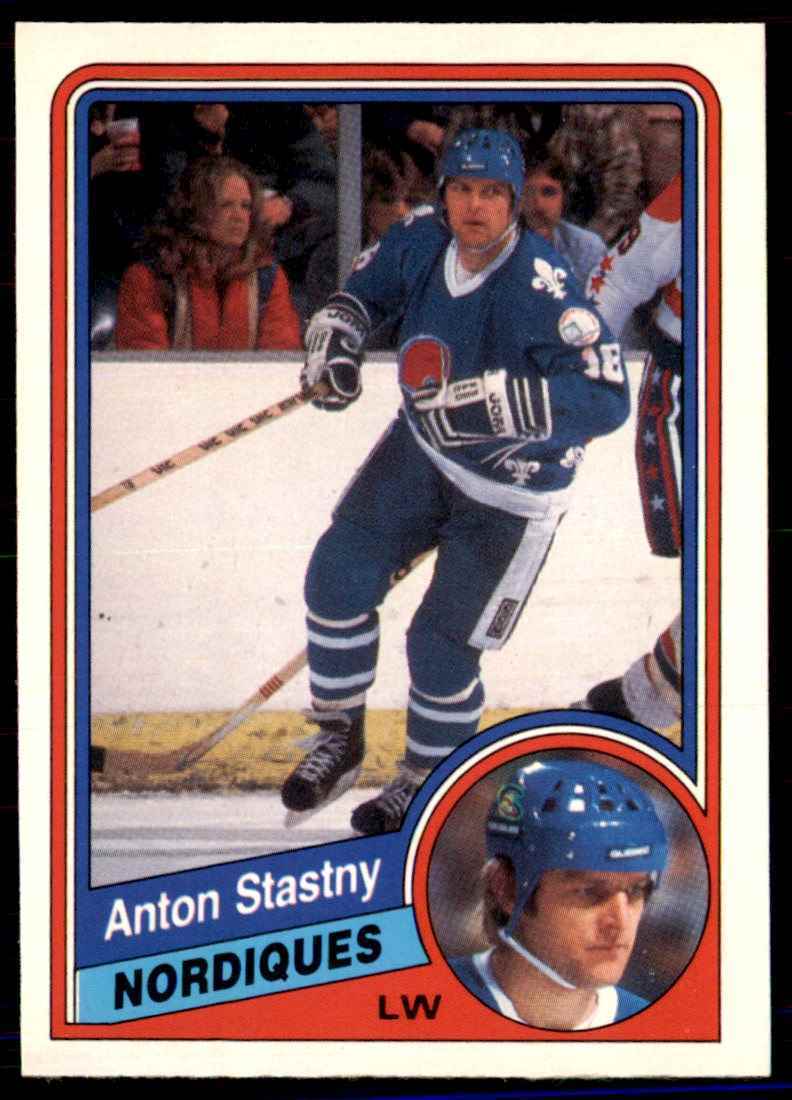 1984-85 O-Pee-Chee Anton Stastny Quebec Nordiques #291