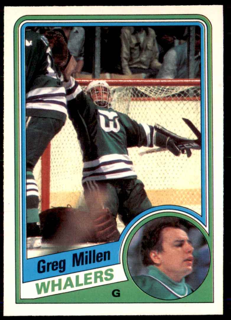 1984-85 O-Pee-Chee Greg Millen Hartford Whalers #75