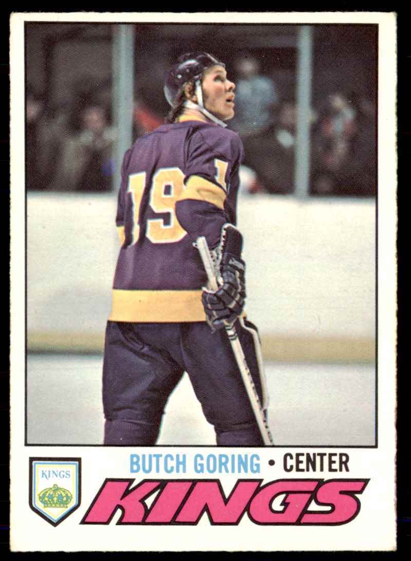 1977-78 O-Pee-Chee Butch Goring Los Angeles Kings #67