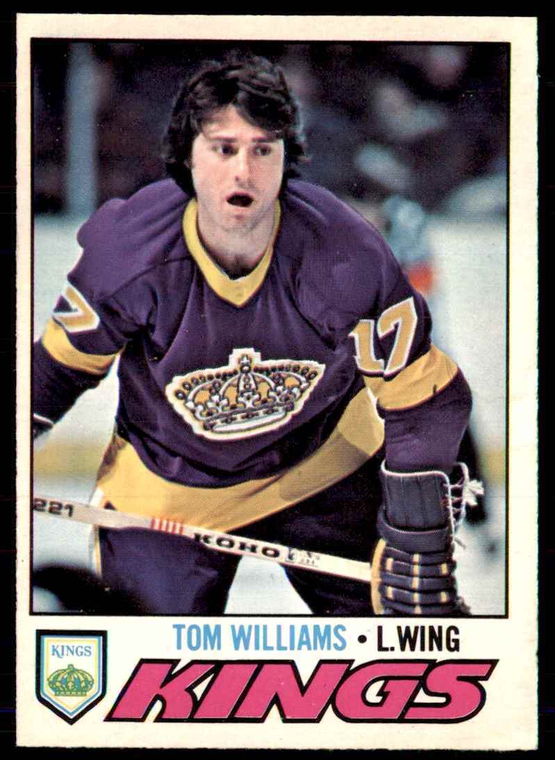 1977-78 O-Pee-Chee Tom Williams Los Angeles Kings #44