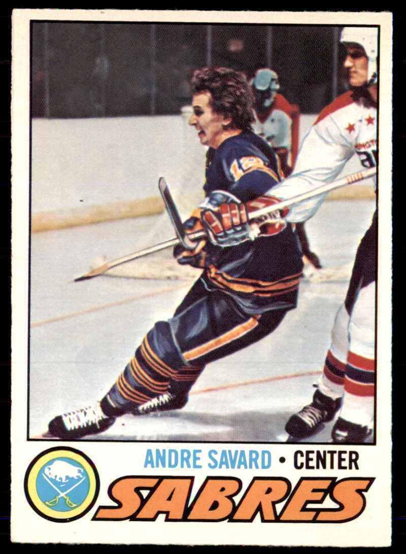 1977-78 O-Pee-Chee Andre Savard Buffalo Sabres #118