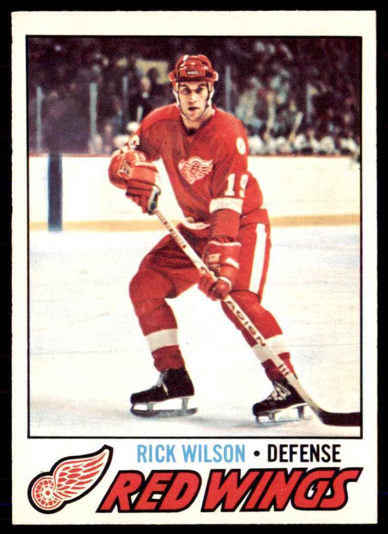 1977-78 O-Pee-Chee Rick Wilson Detroit Red Wings #57