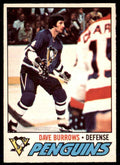 1977-78 O-Pee-Chee Dave Burrows Pittsburgh Penguins #66