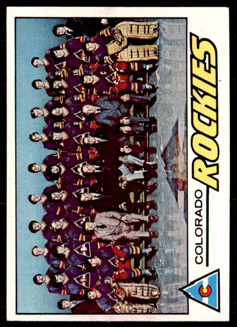 1977-78 Topps Team Checklist Colorado Rockies #76