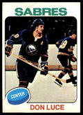 1975-76 Topps Hockey Card Don Luce B Buffalo Sabres #113