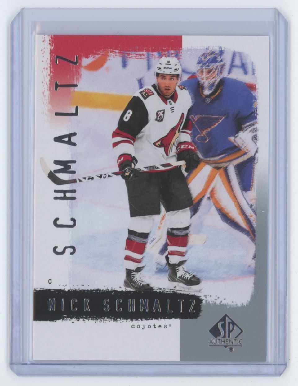 2020-21 SP Authentic Nick Schmaltz Arizona Coyotes #R62